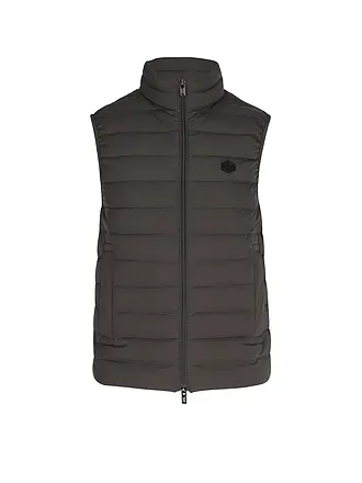 EMPORIO ARMANI | Daunensteppgilet | grau